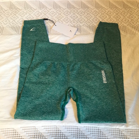 Gymshark Pants - Gymshark Adapt Seamless Leggings Charged Emerald